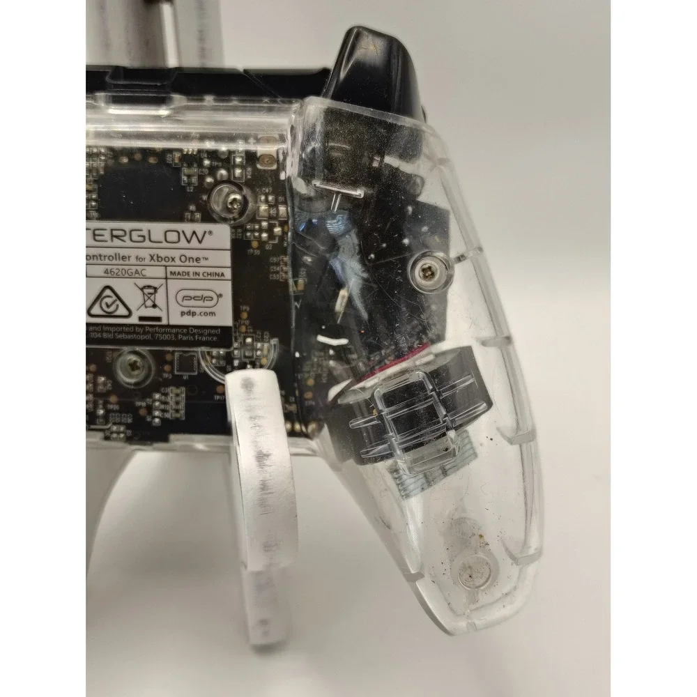 PDP Afterglow Wired Controller for Xbox One Clear 048-121 PC Compatible